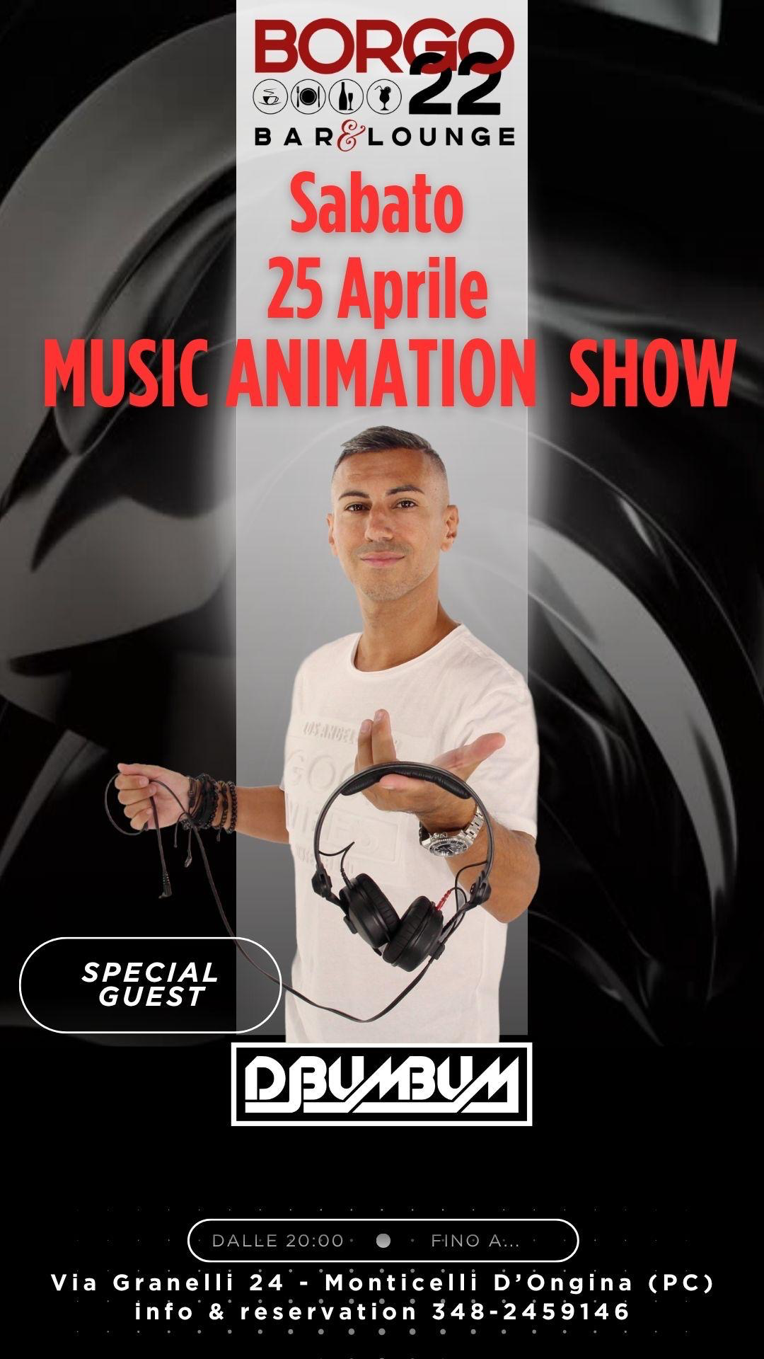 Serata con DJ BUMBUM